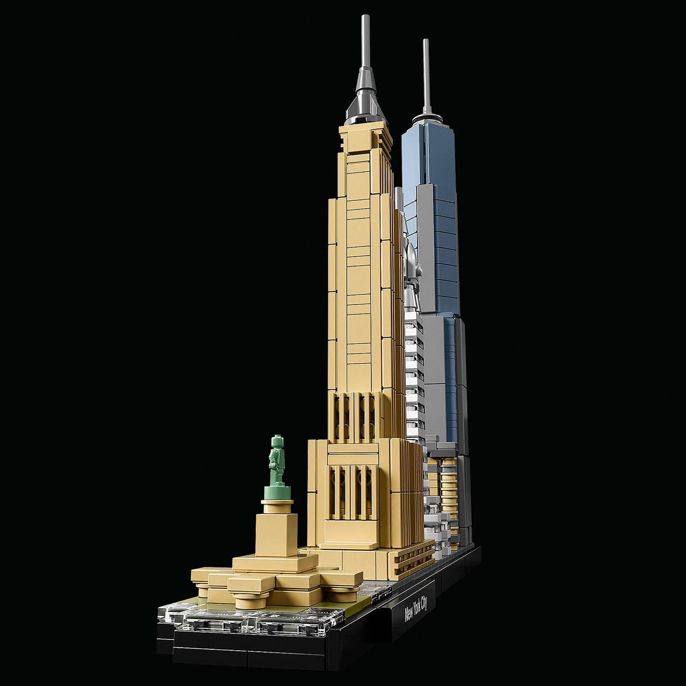 LEGO Architecture New York City Set, Skyline-Modellbausatz mit World Trade Center und Freiheitsstatue, Basteln für Erwachsene, Home und Büro-Deko, Geschenke für Frauen und Männer 21028