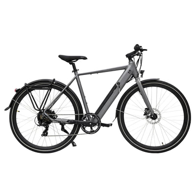 AsVIVA E-Bike BC1-C 28 Zoll – Pedelec Elektrofahrrad mit 250W Bafang Heckmotor, 10,5Ah Akku, 7-Gang Kettenschaltung, hydraulische Scheibenbremsen, LED-Beleuchtung, USB-Ladefunktion