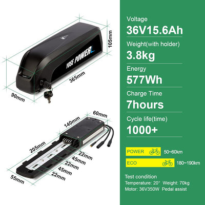 SHIMOST 28 Zoll 700C E-Bike Umbausatz Conversion Kit 36V250W Frontmotor mit 36V15,6Ah Li-ion Batterie Akku für Vorderrad, Integrierte Controller, LCD Anzeige, PAS Sensor
