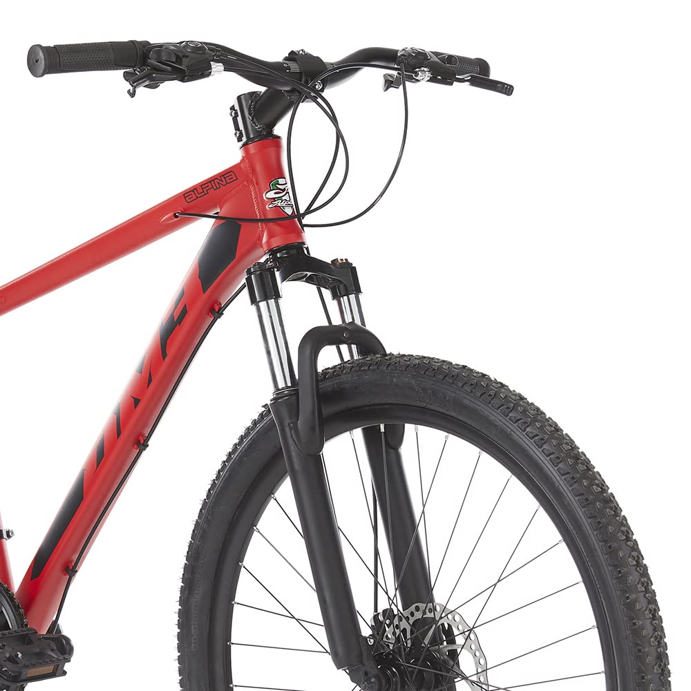 Alpina Bike Herren Monster Mountainbike, Rot, 29