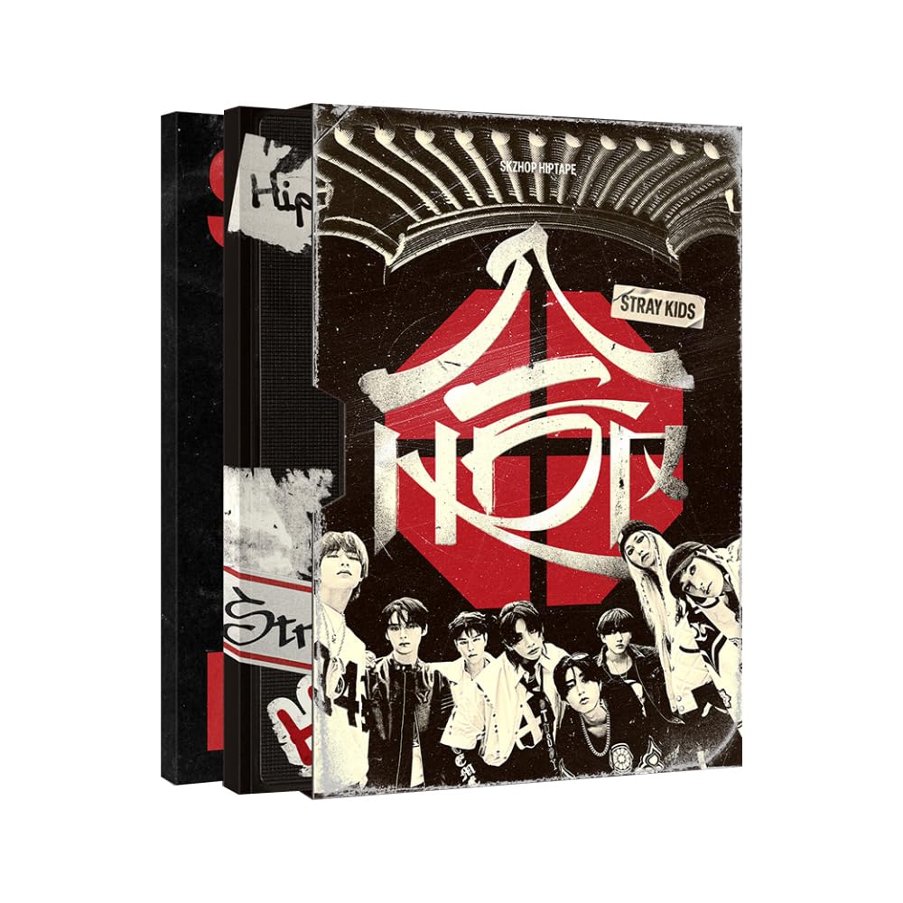 [Preorder Benefits] STRAYKIDS - SKZHOP Hiptape Hop Album [SKZHOP Version] : CD+Photocard+Unit Photocard+Photobook+Sticker+Mini Poster+Folded Poster+Graphic Sticker+(Extra 5 Photocards+Mirror)