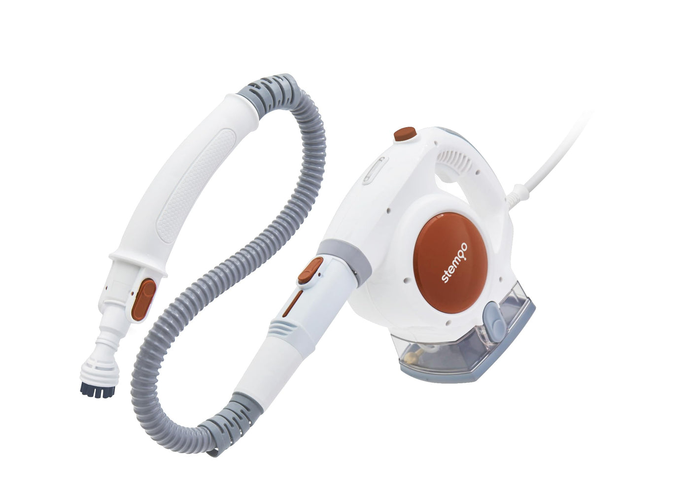 Stemoo 331605 Boden- & Hand Multifunktions Dampfreiniger, 19-in-1, für Teppichfliesen Boden und Polster, entfernt bis zu 99,9% der Bakterien