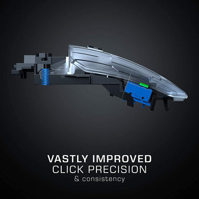 Roccat Kain 200 AIMO RGB Gaming Maus (16.000 Dpi Owl-Eye Sensor, Kabellos, Titan Click Technologie), schwarz