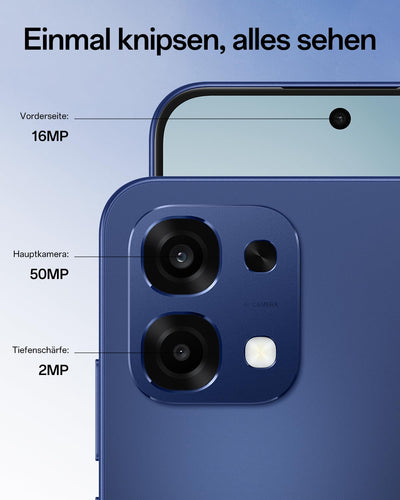 OPPO A6 Pro 5G 8+256GB, KI-Android-Smartphone (freigeschaltet), 6,57-Zoll 120Hz AMOLED-Display, 50+16-MP-KI-Kamera, 6500-mAh-Akku, IP69, Stellar Black (inkl. 80-W-SUPERVOOC-Ladegerät & Kopfhörer)