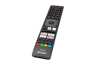 SHARP 32HE2345E – TiVo TV, 32" HD, Rahmenlos, 60 Hz, HDR10, 2x8 W Sound, 3X HDMI, 2X USB, Farbe: Schwarz