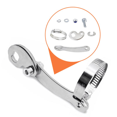 kingsea 2pcs Torque Arm Conversion Kit, M14 Durable Universal Electric Bike Conversion Kit as Bike Accessories Kit for Electric Bicycle Front or Rear Hub Motors