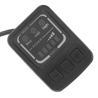 Akozon G20 F Electric, G20 F Electric, LED-Anzeige mit Wasserdichter Schnittstelle Für Fahrräder und Roller