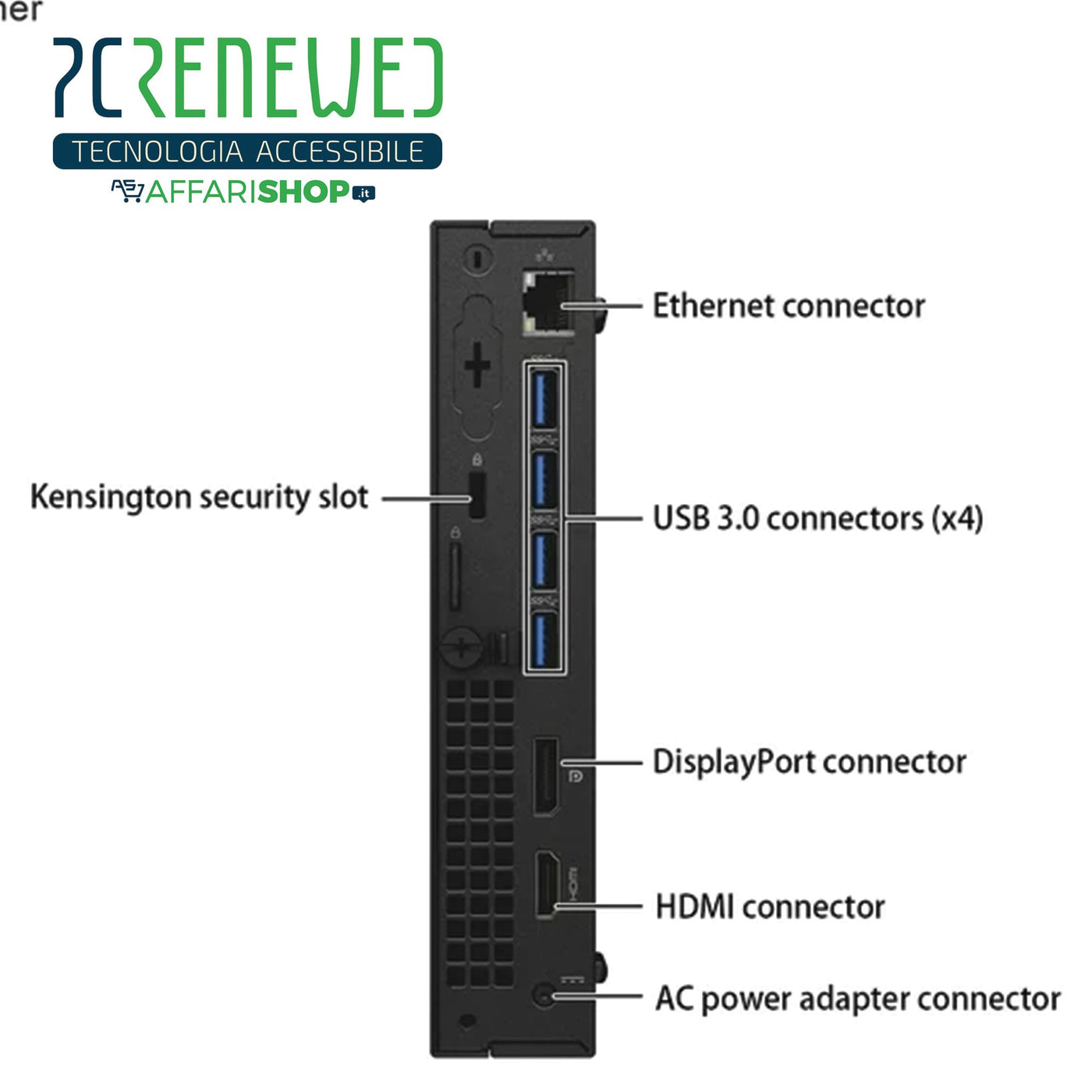 Mini PC Optiplex 7050 Desktop-Computer (Generalüberholt) Windows 11 Pro + Office | Core i5 6500t | RAM 16 GB | SSD M.2 256 NVME + HDD 500 GB | WiFi BTH Mini-Computer (nur PC)
