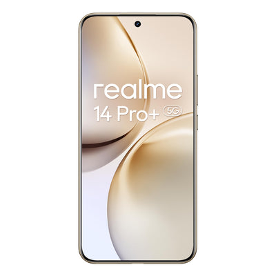 realme 14 Pro+ Smartphone 5g, 8 + 256GB,White,Sony 3X Periscope OIS AI Camera,Cold-Sensitive Color-Changing Design,5260 mAh Battery,IP66/68/69,120Hz Eye Protection Display,Amazon Exclusive,No Adapter