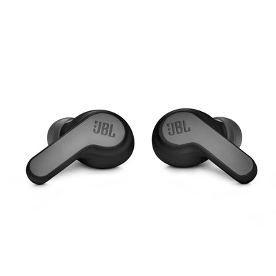 JBL Wave 200 TWS True-Wireless In-Ear Bluetooth-Kopfhörer in Schwarz – Kabellose Ohrhörer mit integriertem Mikrofon – Musik Streaming bis zu 20 Stunden – Inkl. Ladecase
