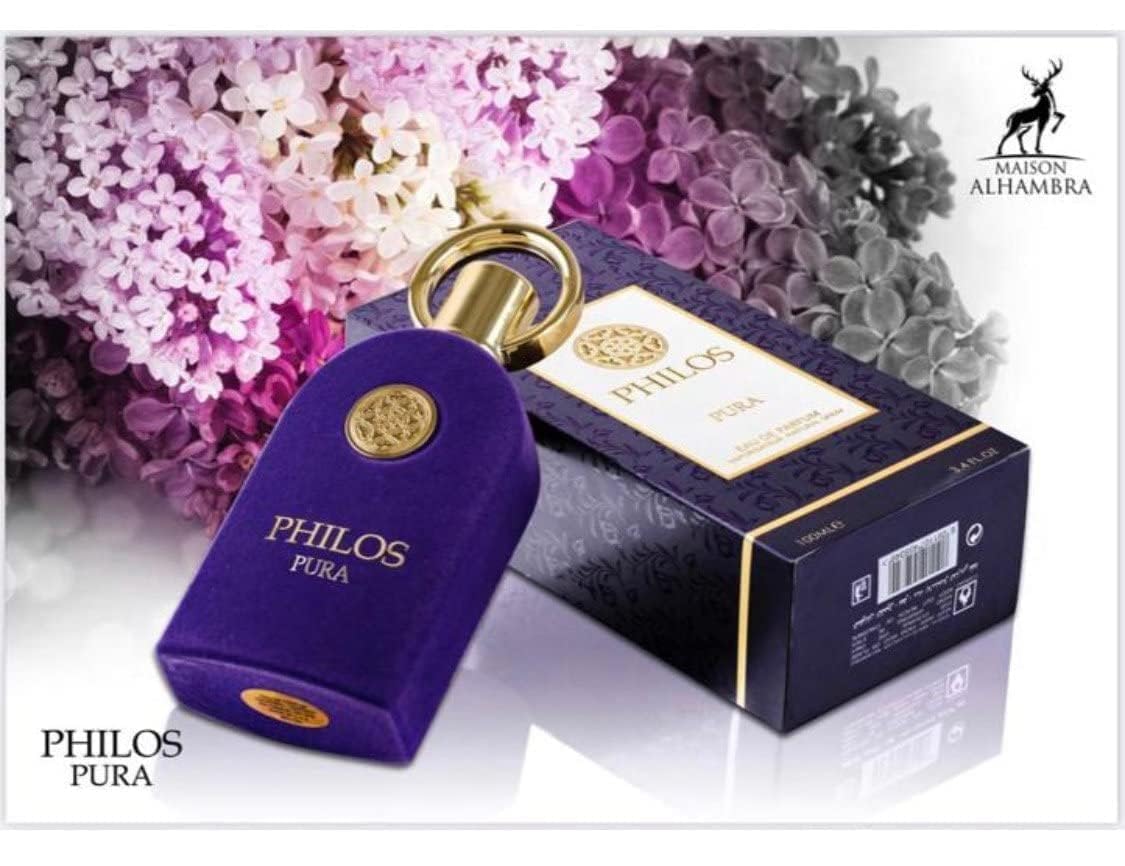 Philos Pura 100ml Lattafa Orientalisch Arabische Parfum Emiraten Maison Alhambra