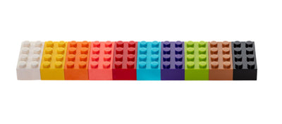 Lego® Bausteine bunt gemischt - 200 Stück - Basic Steine