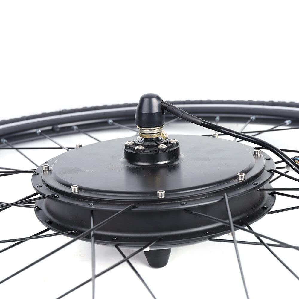 YISSALE E-Bike Vorderrad Conversion Kit Elektrofahrrad Umbausatz 28 Zoll 36V 500W für Vorderrad