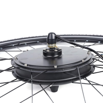 YISSALE E-Bike Vorderrad Conversion Kit Elektrofahrrad Umbausatz 28 Zoll 36V 500W für Vorderrad