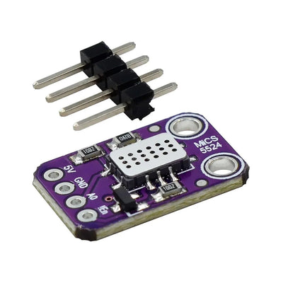 TECNOULAB 2 Stück MICS-5524 Luftqualitäts-Gassensormodul Kohlenmonoxid Wasserstoff Methan