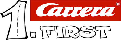 Carrera 20063028 FIRST Nintendo Mario Kart Rennstrecken-Set I 2,9m elektrische Rennbahn mit Streckenteilen und Handregler im Maßstab 1:50 I für bis zu 2 Spieler I für Kinder ab 3 Jahren & Erwachsene