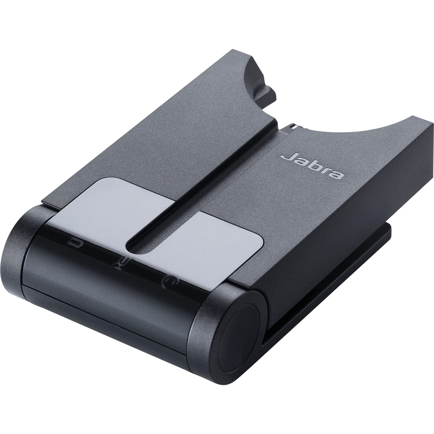 Jabra Pro 920 DECT Kabelloses On-Ear Mono Headset - HD Voice und Noise Cancelling - ganztägige Akkulaufzeit - optimal zur Verwendung mit Tischtelefonen in Europa - EU-Stecker, Schwarz