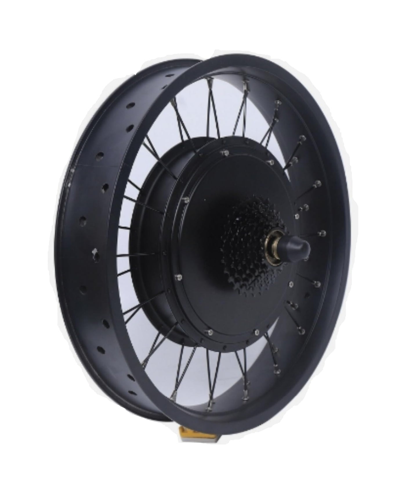 Konfiur 48V 1000W Elektrofahrräder Hub Motor, 20 Zoll Fahrrad Motor Bausatz E-Bike Umbausatz E-Bike Conversion Kit Schwarz mit LCD Display und Hinterradantrieb