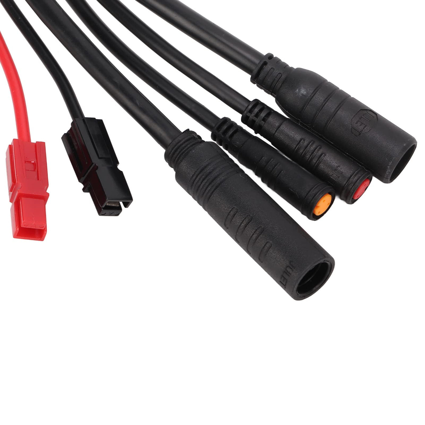 BuyWeek E-Bike-Umrüstsatz, 15 A 36 V 48 V Fahrradmotor-Controller mit S866-Panel 1 auf 2 Kabel-Controller-Kit für E-Bike