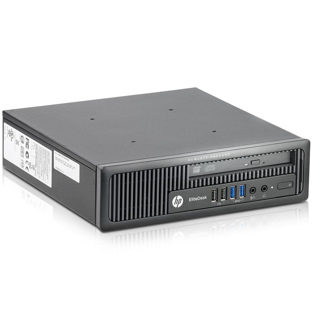 HP EliteDesk 800 G1 USDT PC Mini Computer Intel Core i5-4570S RAM 16 GB SSD 240 GB DVD-Player WLAN Windows 11 + Office 2021 (Generalüberholt)