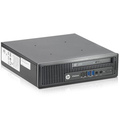 HP EliteDesk 800 G1 USDT PC Mini Computer Intel Core i5-4570S RAM 16 GB SSD 240 GB DVD-Player WLAN Windows 11 + Office 2021 (Generalüberholt)