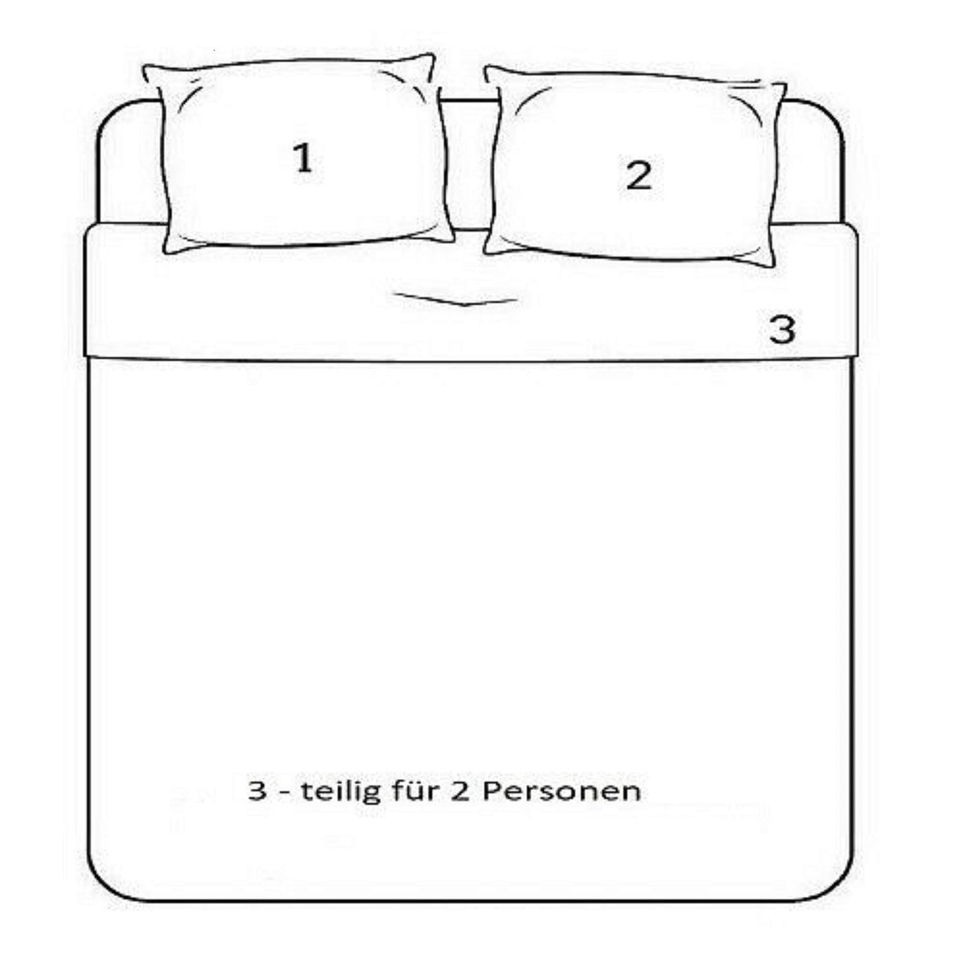 Sale and More Damast Mako Satin Bettwäsche Bettgarnitur Set mit Reißverschluss Kopfkissenbezug 80x80 cm Einfarbig Oeko-TEX® viele Farben & Größen NEU (Damask Lila, 220 x 240 + 2 x 80 x 80 cm)