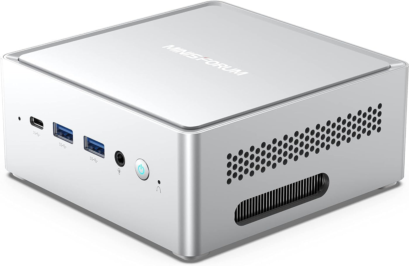 MINISFORUM Mini PC NAB9 - Intel Core i9-12900HK Prozessor bis zu 5,0 GHz, 32 GB RAM, 512 GB SSD, Dual 2.5G LAN, Wi-Fi 6, Bluetooth 5.2, Ultra-Compact Desktop PC