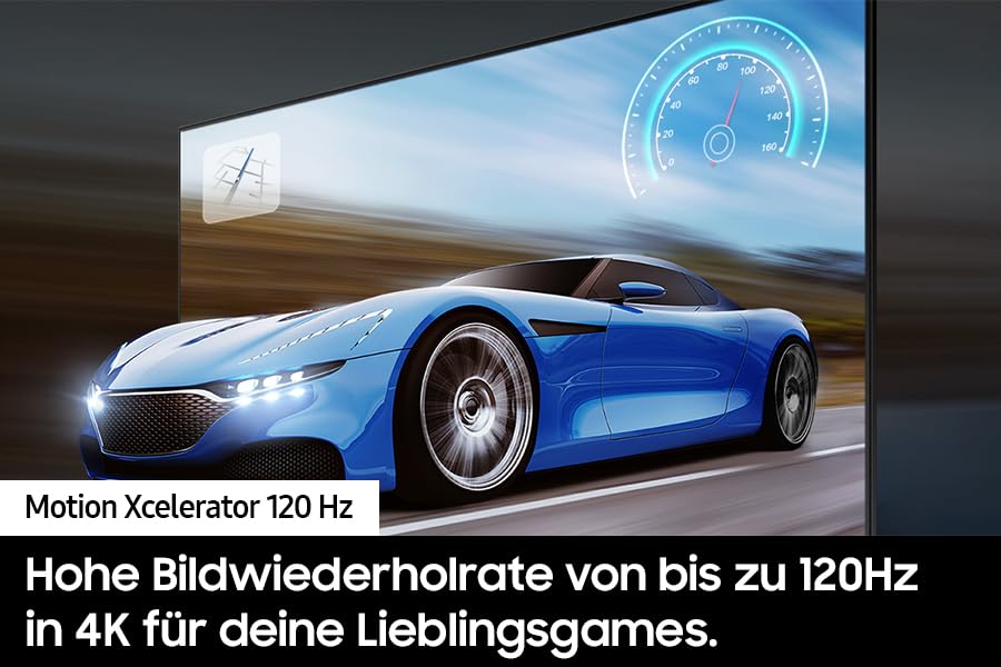 Samsung Crystal UHD 4K DU9079 Fernseher 98 Zoll (249 cm), AI TV mit Gaming-Hub, Motion Xcelerator 120 Hz, Tizen OS, Smart TV, Alexa, Knox Security, 3D Surround Sound & Q-Symphony, KI TV