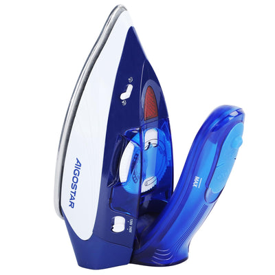 Aigostar Reise-Dampfbügeleisen Kleines Mini Dampf Bügeleisen Leichtes Reisebügeleisen Tragbar Faltbarer Griff Mehrere Temperaturstufen Reisedampfbügeleisen 1100W 80ml Wassertank