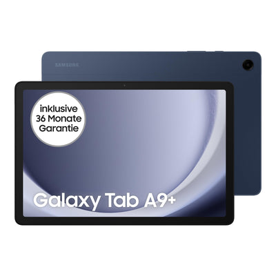 Samsung Galaxy Tab A9+ Wi-Fi Android-Tablet, 64 GB Speicherplatz, Großes Display, 3D-Sound, Simlockfrei ohne Vertrag, Navy, Inkl. 3 Jahre Herstellergarantie [Exklusiv bei Amazon]
