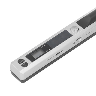 Tragbarer Handscanner, Schnelles Scannen von A4-Dokumenten Im JPEG/PDF-Format mit 900 DPI, Kompatibel für und für den Geschäfts-, Reise- und Heimgebrauch (Silver)