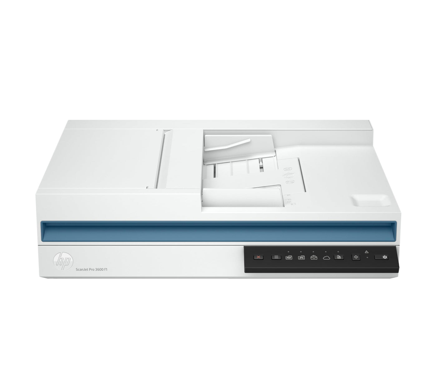 HP ScanJet Pro 3600 f1, Scanner, Flachbett, 60-Blatt ADF, USB, bis zu 3.000 Seiten täglich, EIN-klick-Kurzbefehle