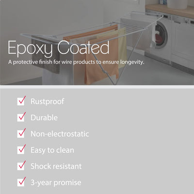 Metaltex Vulcano Flügelwäschetrockner