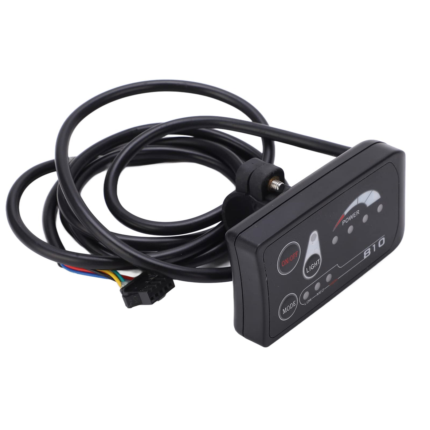 Dilwe 36V 48V LED S810 Elektrofahrrad-Display, Einstellungen Anpassen Gangspeicher Elektrofahrrad LED-Anzeigefeld f¨¹r Elektrofahrrad-RollerElectric refitting Accessories