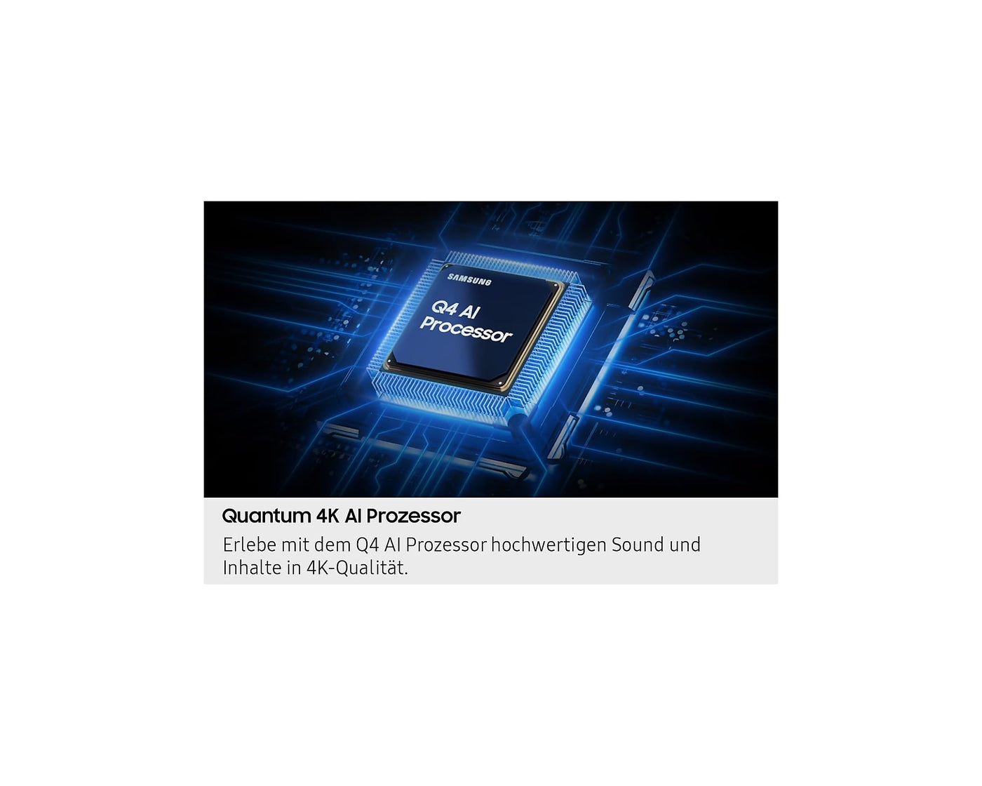 Samsung Crystal UHD LED Fernseher 2025, Crystal Prozessor 4K, MetalStream Design, SmartThings, Knox Security, Gaming Hub, AI Upscaling, Kostenlose Inhalte, Smart AI TV (U80F, 85 Zoll)