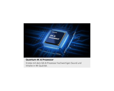 Samsung Crystal UHD LED Fernseher 2025, Crystal Prozessor 4K, MetalStream Design, SmartThings, Knox Security, Gaming Hub, AI Upscaling, Kostenlose Inhalte, Smart AI TV (U70F, 75 Zoll)