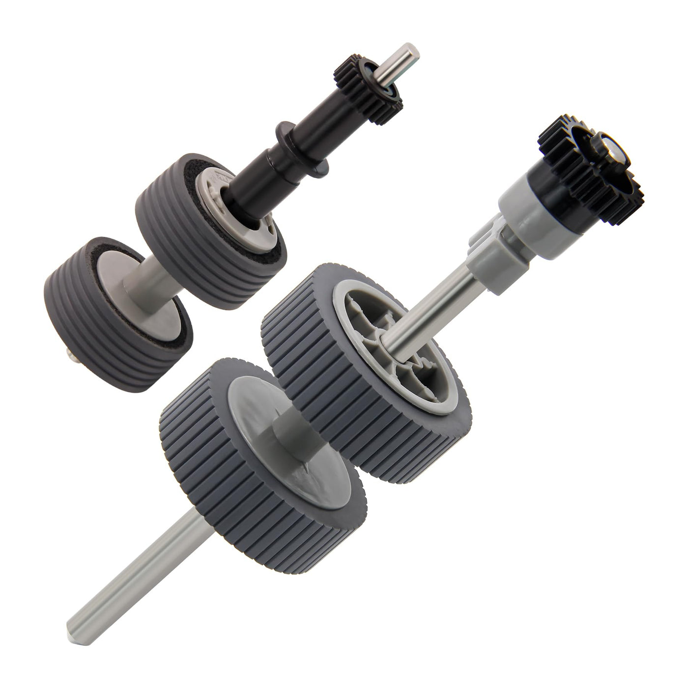 RURBRIN PA03540-0001 PA03540-0002 Bremswalze Pick Roller mit Schaft Scanner Teil passend für Fujitsu Fi-6130