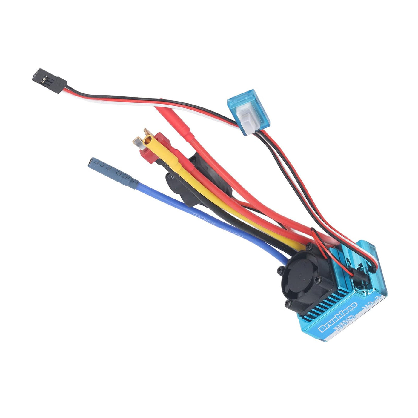 RC Car Brushless ESC, 80A Brushless ESC Wasserdichte Bremsleistungsregelung Elektronischer Geschwindigkeitsregler für RC Car RC Boat