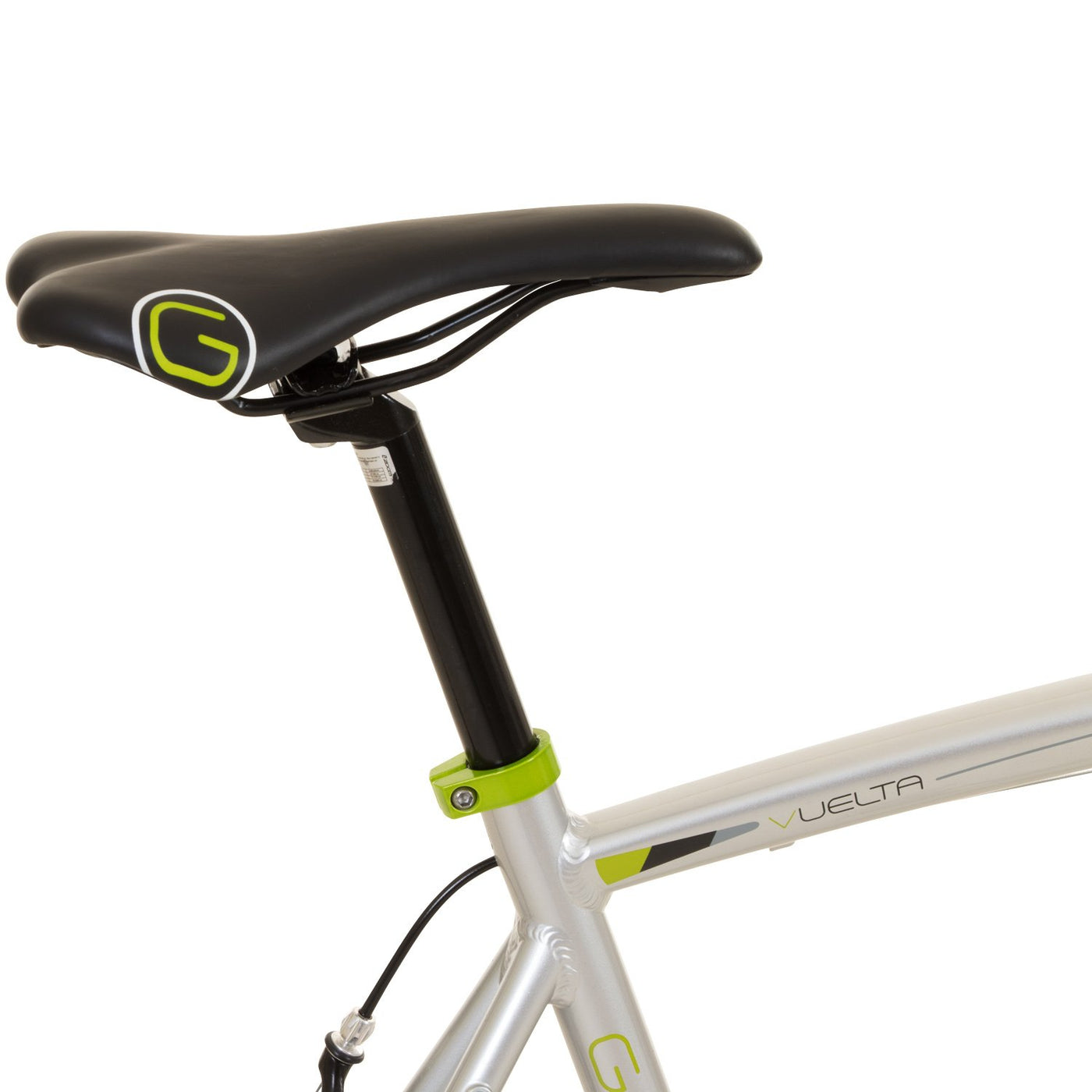 Galano 700C 28 Zoll Rennrad Vuelta Sti 4 Rahmengrößen 2 Farben, Rahmengrösse:59 cm, Farbe:grau/grün