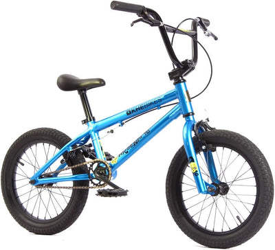 KHEbikes BMX Fahrrad Arsenic LL Aluminium, blau, 16 Zoll, für Kinder, superleichtes Gewicht - nur 8,0kg!