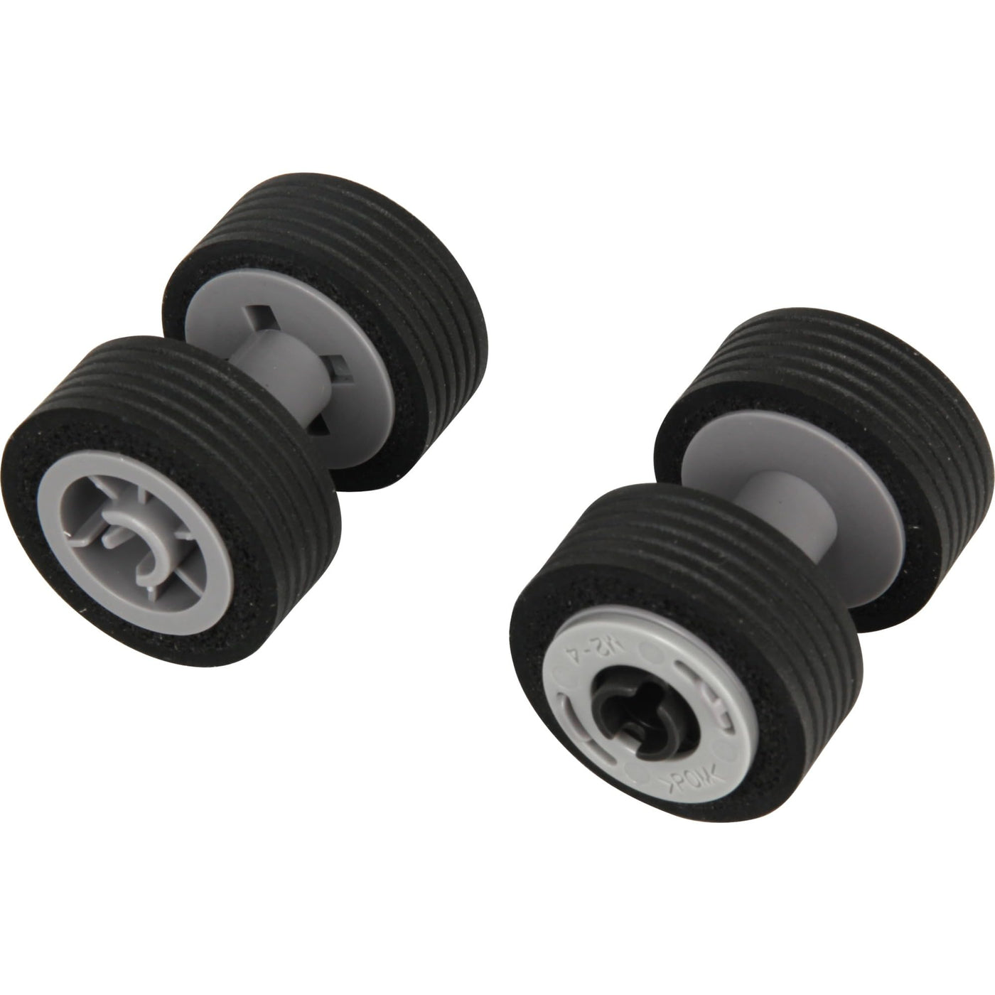 Fujitsu PFU Verbrauchs-Set 3670-400K für fi-7140, fi-7240, fi-7160, fi-7260, fi-7180, fi-7280 inkl. 2 Pick-Rollen und 2 Bremsenrollen Geschätzte Lebensdauer: bis zu 400K Scans, CON-3670-400K