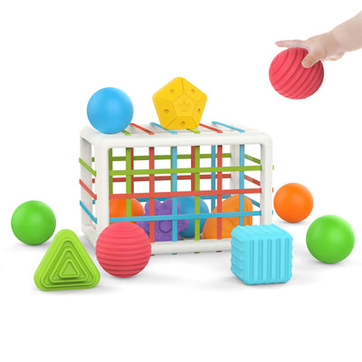 Montessori Spielzeug ab 1-3 Jahre, Spielzeug ab 1 Jahr Baby Spielzeug Motorikspielzeug ab 1-3 Jahre Kinder Spielzeug Jungen Mädchen Lernspiele ab 1 2 3Jahre Formensortierspiel Geschenke Mädchen Junge