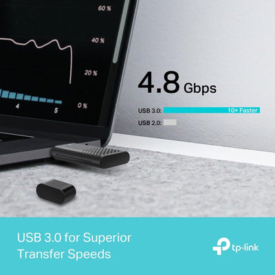 TP-Link Archer TX20U WLAN Stick Für PC, 𝐖𝐢𝐅𝐢 𝟔 AX1800 Dual Band, nur Kompatibel mit Windows 11/10, USB 3.0, MU-MIMO, OFDMA, WPA3-Verschlüsselung