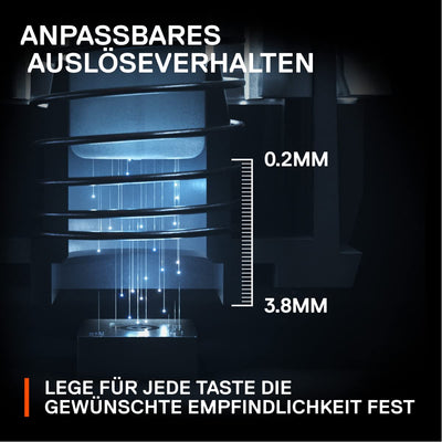 SteelSeries Apex Pro TKL HyperMagnetic Gaming-Tastatur – Die schnellste Tastatur – Anpassbares Ansprechverhalten – OLED-Bildschirm – PBT-Keycaps – USB-C – 2023 Edition – Deutsches Tastatur QWERTZ
