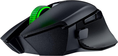 Razer Basilisk V3 X HyperSpeed - Anpassbare kabellose Gaming-Maus (Ergonomische Form mit 9 anpassbaren Bedienelementen, HyperSpeed Wireless, Bluetooth, 5G Advanced 18K Optical Sensor) Schwarz