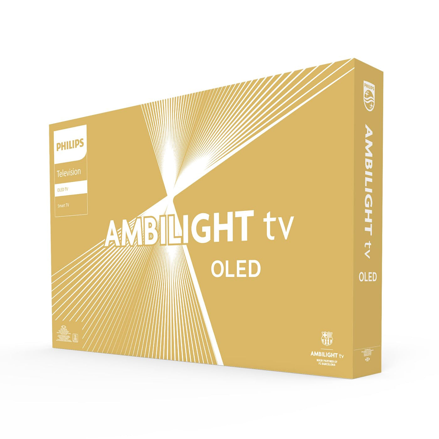Philips Ambilight 65OLED759 4K OLED Smart TV - 65-Zoll Display mit P5 AI Perfect Picture Ultra HD, Titan OS, Dolby Vision und Dolby Atmos, Funktioniert mit Alexa und Google Sprachassistent