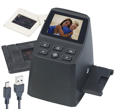 Somikon Dia und Negativscanner: Stand-Alone-Dia- & Negativ-Scanner mit 2,4" / 6,1 cm Display, 14,6 MP (Dia Betrachter, Dia Digitalisierer, Digitalisierung)
