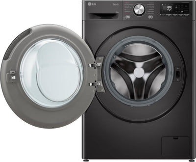 LG F2V7SLIM9B Waschmaschine | 9 kg | Energie A | Steam | Schwarz