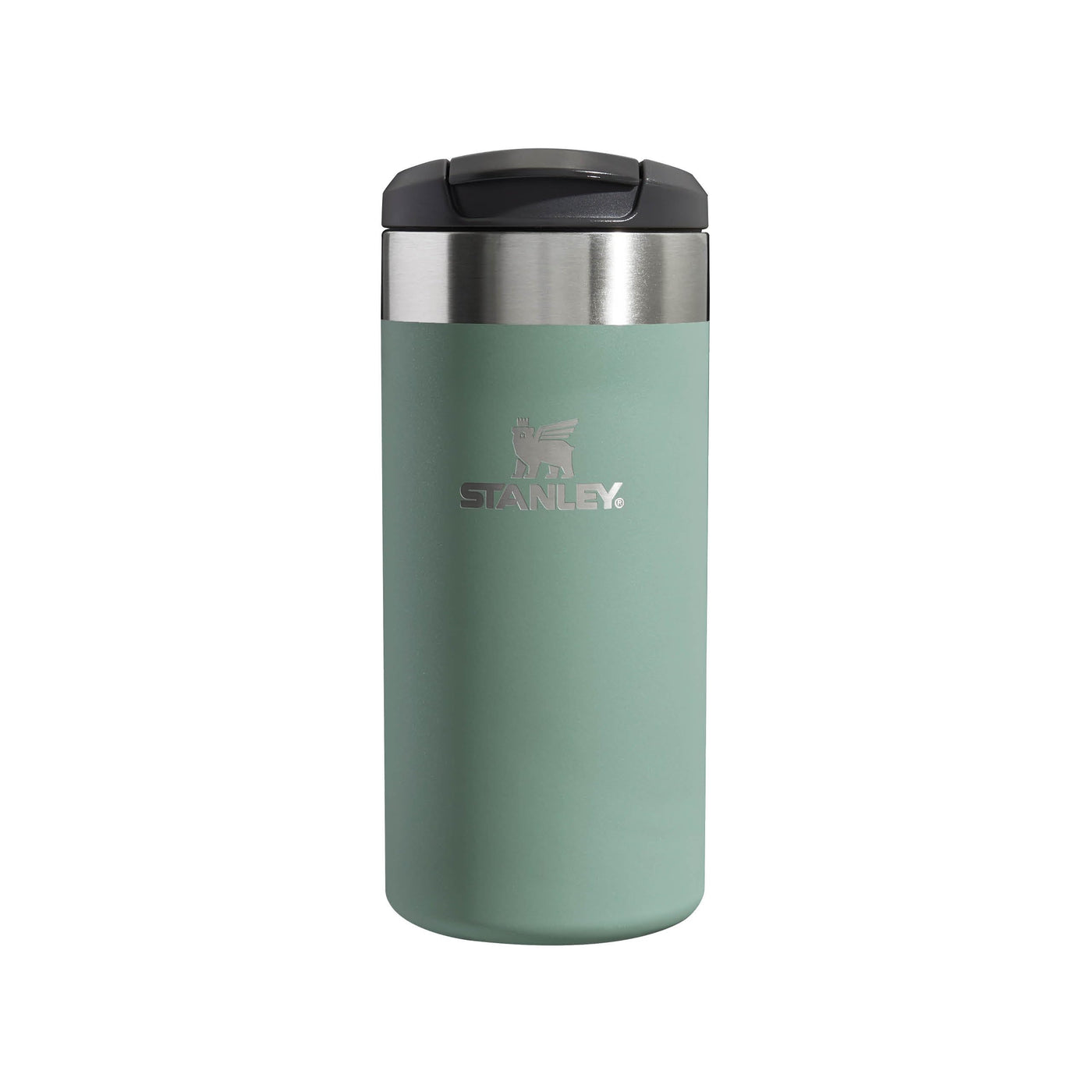 Stanley Aerolight Transit Thermobecher 0.35L - Hält 4 Stunden Heiß - Spülmaschinenfest - Kaffeebecher To Go Auslaufsicher - Kompatibel mit gängigen PKW-Getränkehalterungen - Thermosflasche - Shale