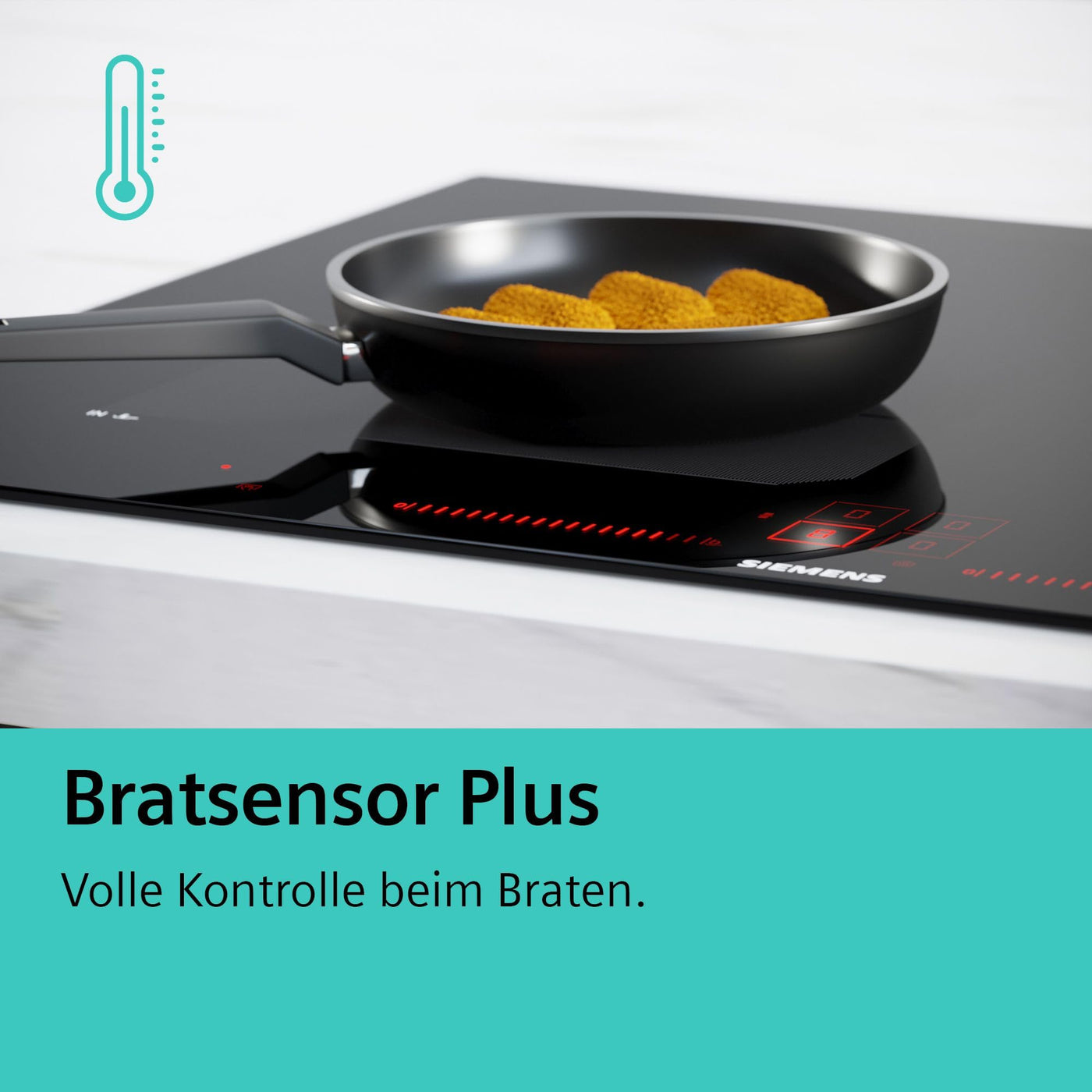 Siemens EX975LXC1E iQ700 Induktionskochfeld, 91,2 cm breit, varioInduktion freie Platzwahl, power Move Plus voreingestellte Leistungsstufen, powerBoost schnelleres Kochen